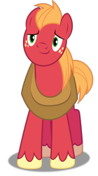 Size: 3368x6000 | Tagged: safe, artist:dashiesparkle, derpibooru import, big macintosh, earth pony, pony, inkscape, male, ponyscape, simple background, solo, stallion, transparent background, vector