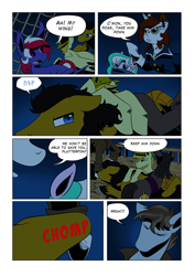 Size: 700x990 | Tagged: safe, artist:darkhestur, derpibooru import, oc, oc only, oc:cammy, oc:dark, oc:dustlight, ask, comic, dialogue, panel, pirate, ship, tumblr