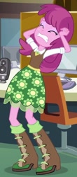 Size: 258x588 | Tagged: safe, screencap, cheerilee, equestria girls, equestria girls (movie), cheerilee is unamused, cropped, solo