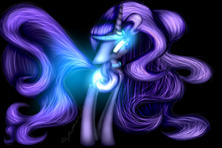 Size: 1024x683 | Tagged: safe, artist:eezie-ponie12, derpibooru import, nightmare rarity, crying, solo