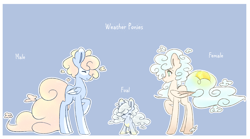 Size: 6000x3331 | Tagged: safe, artist:silverknight27, derpibooru import, oc, oc only, original species, weather cloud pony