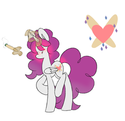 Size: 3672x3555 | Tagged: safe, artist:silverknight27, derpibooru import, oc, oc only, oc:breadsticks, alicorn, pony, magic, solo