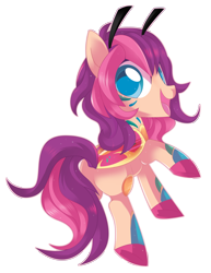 Size: 3298x4263 | Tagged: safe, artist:sorasku, oc, oc only, oc:carnival candy, original species, absurd resolution, female, mare, simple background, smiling, solo, transparent background