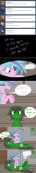 Size: 1280x6049 | Tagged: safe, artist:hummingway, oc, oc only, oc:feather hummingway, oc:swirly shells, absurd resolution, ask-humming-way, dialogue, speech bubble, tumblr, tumblr comic