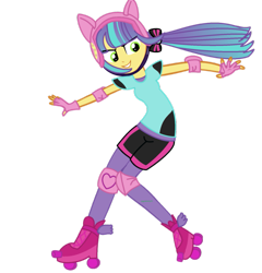 Size: 875x913 | Tagged: safe, artist:spgzminty55, derpibooru import, pixel pizazz, equestria girls, friendship games