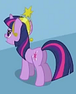 Size: 155x192 | Tagged: safe, screencap, twilight sparkle, unicorn twilight, pony, unicorn, the return of harmony, big crown thingy, cropped, discorded landscape, female, jewelry, mare, picture for breezies, plot, regalia, solo