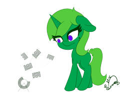 Size: 1822x1391 | Tagged: safe, artist:limedreaming, oc, oc only, oc:lime dream, pony, unicorn, female, mare, paper, simple background, solo, transparent background