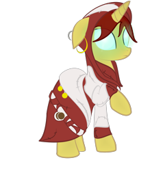 Size: 2036x2324 | Tagged: safe, artist:avarick, derpibooru import, fable, ponified, theresa