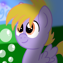 Size: 2000x2000 | Tagged: safe, artist:saveraedae, derpibooru import, crackle pop, the cart before the ponies, solo