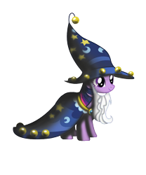 Size: 660x794 | Tagged: safe, artist:derpyfanboy, twilight sparkle, simple background, solo, star swirl the bearded costume, transparent background, vector