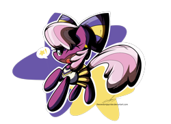 Size: 2200x1600 | Tagged: safe, artist:therandomjoyrider, derpibooru import, cheerilee, the cart before the ponies, cheerileeder, cheerleader, clothes, hair bow, one eye closed, open mouth, pleated skirt, pom pom, signature, skirt, solo, wink