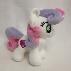 Size: 960x960 | Tagged: safe, artist:burgunzik, sweetie belle, cutie mark, irl, photo, plushie, solo, the cmc's cutie marks