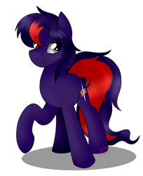 Size: 1200x1468 | Tagged: safe, artist:jack-pie, derpibooru import, oc, oc only, oc:purplethink, earth pony, pony, male, solo