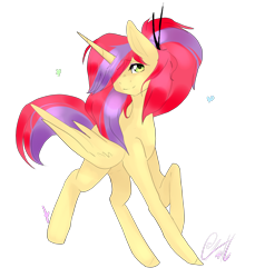 Size: 1198x1308 | Tagged: safe, artist:reimbowkawaii97, derpibooru import, oc, oc only, alicorn, pony, alicorn oc, solo