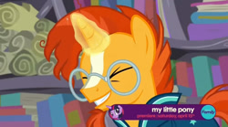 Size: 839x467 | Tagged: safe, derpibooru import, screencap, sunburst, pony, celestial advice