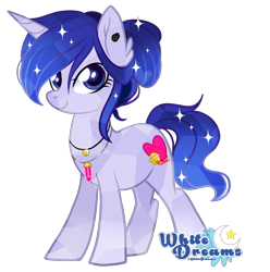 Size: 2370x2392 | Tagged: safe, artist:xwhitedreamsx, oc, oc only, oc:kitty bell, crystal pony, pony, unicorn, looking at you, simple background, smiling, solo, transparent background