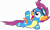 Size: 8322x4949 | Tagged: safe, artist:baronbronie, derpibooru import, scootaloo, pegasus, pony, absurd resolution, clothes, cute, cutealoo, goggles, open mouth, scootaloo can fly, simple background, solo, transparent background, vector, wonderbolt scootaloo, wonderbolts uniform