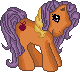 Size: 80x72 | Tagged: safe, artist:katcombs, g2, base used, bright bramley, pixel art, simple background, solo, transparent background