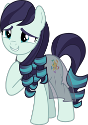 Size: 4138x5841 | Tagged: safe, artist:jhayarr23, coloratura, earth pony, pony, the mane attraction, absurd resolution, clothes, female, mare, raised hoof, rara, simple background, solo, transparent background, vector