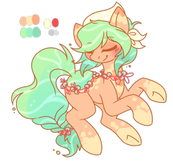 Size: 3005x2804 | Tagged: safe, artist:ruef, oc, oc only, oc:noka rema, original species, pond pony, solo