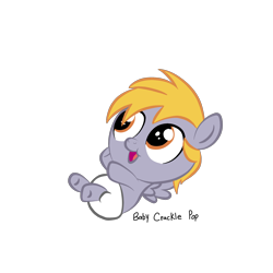Size: 2000x2000 | Tagged: safe, artist:saveraedae, derpibooru import, crackle pop, pony, the cart before the ponies, baby, baby pony, colt, cute, diaper, foal, lying down, on back, simple background, transparent background