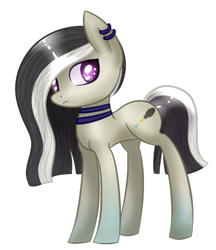 Size: 450x520 | Tagged: safe, artist:fireflyuh, oc, oc only, oc:black riverlight, earth pony, pony, female, mare, simple background, solo, transparent background