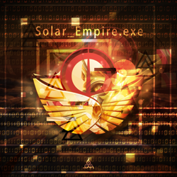 Size: 3000x3000 | Tagged: safe, artist:frownfactory, artist:nutellaakanutella, artist:sol-r, daybreaker, pony, a royal problem, binary, solar empire, solo