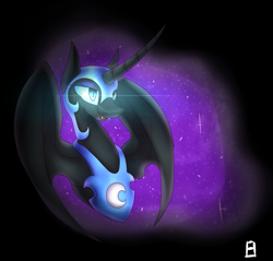 Size: 2723x2602 | Tagged: safe, artist:dragon9913, derpibooru import, nightmare moon, solo, spread wings