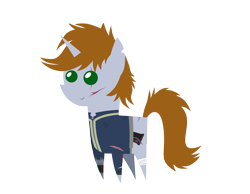 Size: 3182x2466 | Tagged: safe, artist:aborrozakale, oc, oc only, oc:littlepip, pony, unicorn, fallout equestria, fallout, female, high res, mare, pointy ponies, scar, simple background, solo, transparent background, vault suit