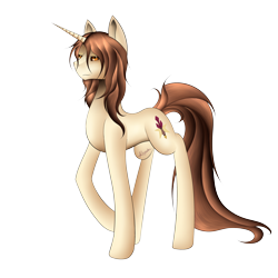 Size: 3072x3072 | Tagged: safe, artist:skullcroos, oc, oc only, oc:golden pen, pony, unicorn, female, mare, simple background, solo, transparent background