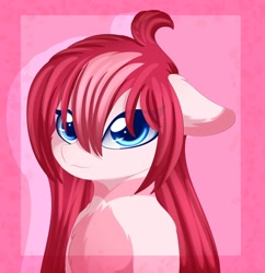 Size: 1024x1058 | Tagged: safe, artist:little-sketches, oc, oc only, oc:amai, earth pony, pony, cute, floppy ears, looking at you, ocbetes, smiling, solo