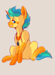 Size: 1000x1361 | Tagged: safe, artist:space-cakees, oc, oc only, pony, unicorn, solo