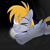 Size: 2000x2000 | Tagged: safe, artist:saveraedae, derpibooru import, crackle pop, the cart before the ponies, cute, flying, moon, night, one eye closed, stars, wink