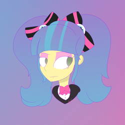 Size: 9000x9000 | Tagged: safe, artist:rose-writer, pixel pizazz, equestria girls, absurd resolution, solo