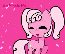 Size: 1037x866 | Tagged: safe, artist:lola-rola, derpibooru import, pinkie pie (g3), g3.5, solo