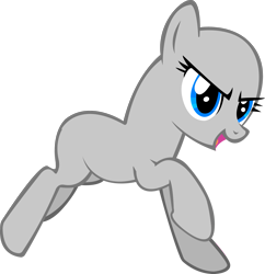 Size: 1975x2042 | Tagged: safe, artist:colorblindbrony, base, simple background, solo, template, transparent background, vector