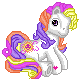 Size: 79x80 | Tagged: safe, artist:katcombs, sunny daze (g3), g3, base used, pixel art, simple background, solo, transparent background