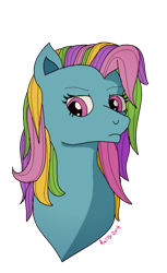 Size: 554x905 | Tagged: safe, artist:stitchlovergirl96, rainbow dash (g3), g3, simple background, solo, transparent background