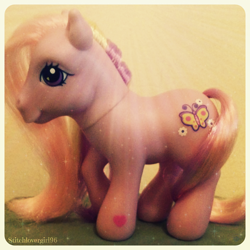 Size: 2000x2000 | Tagged: safe, artist:stitchlovergirl96, fluttershy (g3), g3, irl, photo, solo, toy