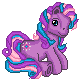Size: 79x80 | Tagged: safe, artist:katcombs, twilight twinkle, g3, base used, pixel art, simple background, solo, transparent background