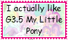 Size: 97x57 | Tagged: safe, artist:colossalstinker, edit, edited screencap, screencap, cheerilee (g3), pinkie pie (g3), rainbow dash (g3), scootaloo (g3), starsong, sweetie belle (g3), toola roola, g3.5, comic sans, core seven, deviantart stamp, needs more pixels, op is a cuck, op is trying to start shit