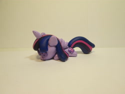 Size: 4608x3456 | Tagged: safe, artist:earthenpony, twilight sparkle, twilight sparkle (alicorn), alicorn, pony, absurd resolution, chibi, craft, high res, photo, sculpture, solo, traditional art