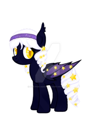 Size: 600x800 | Tagged: safe, artist:pon-pon-adopt, oc, oc only, bat pony, pony, base used, female, mare, simple background, solo, transparent background, watermark