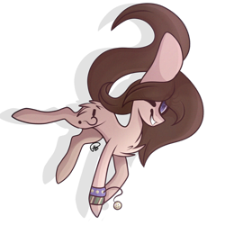 Size: 1024x1024 | Tagged: safe, artist:umiimou, oc, oc only, earth pony, pony, chest fluff, female, mare, one eye closed, solo, wink