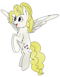 Size: 1024x1300 | Tagged: safe, artist:sprinkledashyt, surprise, flying, simple background, smiling, solo, transparent background