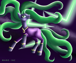 Size: 2400x2000 | Tagged: safe, artist:kimtita, mane-iac, pony, simple background, solo