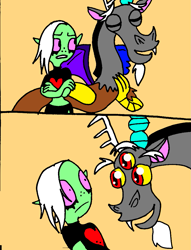 Size: 833x1091 | Tagged: safe, artist:cmara, discord, crossover, lord dominator, paint tool sai, wander over yonder