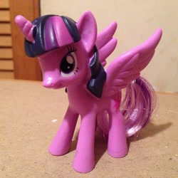 Size: 2448x2448 | Tagged: safe, artist:steveanime, twilight sparkle, twilight sparkle (alicorn), alicorn, pony, irl, mcdonald's happy meal toys, photo, solo, toy