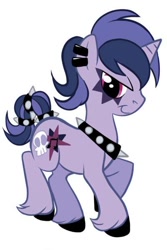 Size: 400x600 | Tagged: safe, artist:shadow music, oc, oc only, oc:shadow music, pony, unicorn, cutie mark, heavy metal, looking at you, rock, simple background, solo, vector, white background