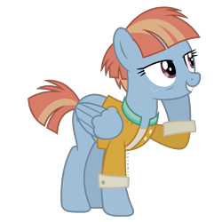 Size: 6000x6000 | Tagged: safe, artist:suramii, windy whistles, pony, parental glideance, absurd resolution, clothes, female, freckles, mare, simple background, solo, transparent background, vector